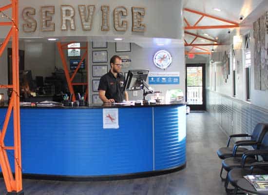 Automotive Service Area
